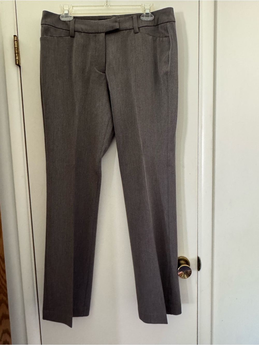 Gloria Vanderbilt Women's Gray Dress Pants
